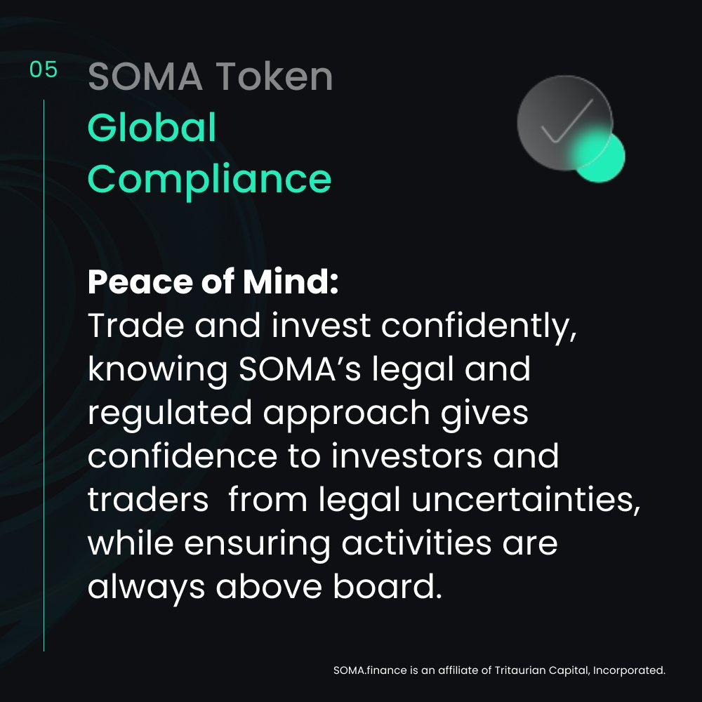 SOMA.finance | US Regulated Tokenization tweet media