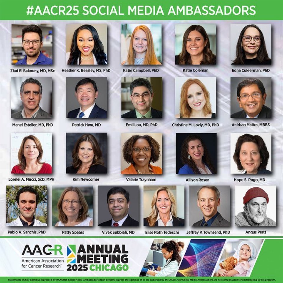 #AACR25 is underway. Let the science-ing begin…. 🧬 🧫 🧪 💊 🩺