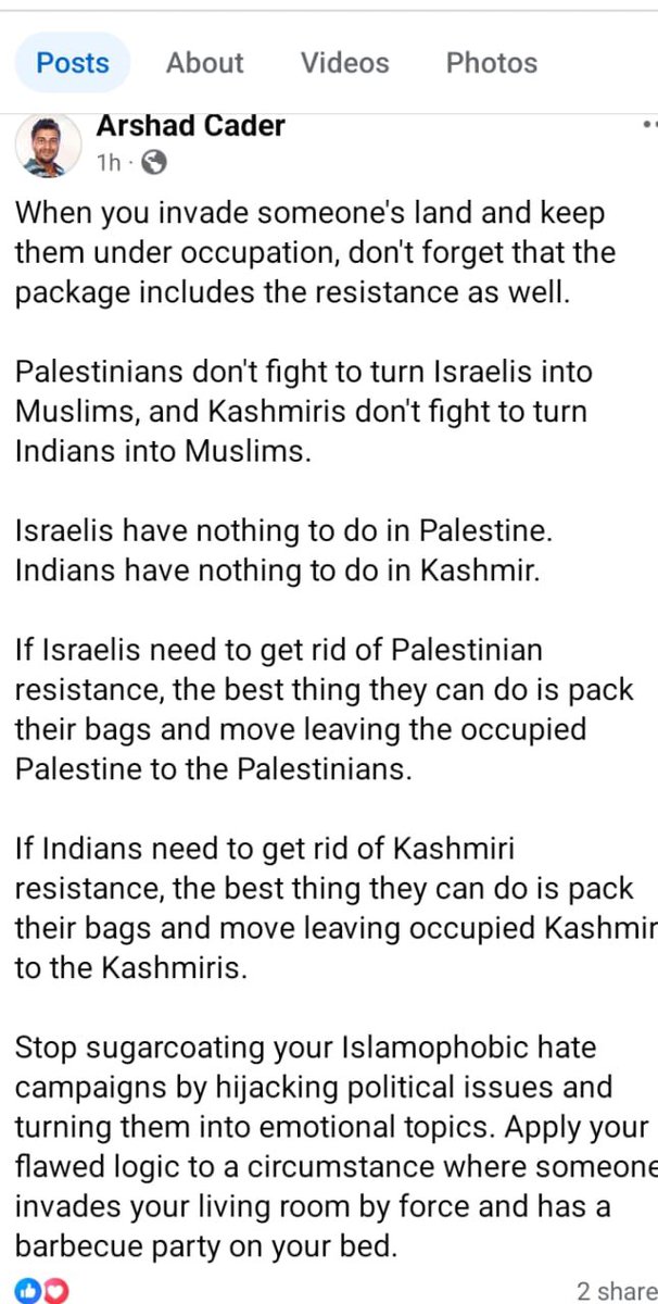 SoooMD's tweet photo. #MuslimFragility
#MuslimVictimhood
@omarsuleiman connects -
Free Kashmir and Free Palestine to a victims narrative…
Victims don’t take hostages. #October7- Terrorists do.
Victims don’t kill innocent tourists in #Kashmir, by singling out the #Hindus and non Muslims- Terrorists do.
Concerning that you have not called out Hamas and The Resistance! Their violence that impacts all Muslims, Palestinians and world security.
This is a pervasive narrative that is floating in South Asia. It must be stopped. Here is a SriLankan-
#ArshadCader-read his FB post👇🏽
Both these men trivialize this complex problem, they pre package it to a singular interpretation of their understanding.
It is dangerous. It is incitement. It ferments hate.
@anilaali @IsraelinIndia @HinduAmerican @SuhagAShukla @AdityaRajKaul @anuradisanayake @sulorammohan @StateSEAS @narendramodi @IAMCouncil @SriLankaTweet @Sri_Lanka_Army @SriLankanEye @FT_SriLanka