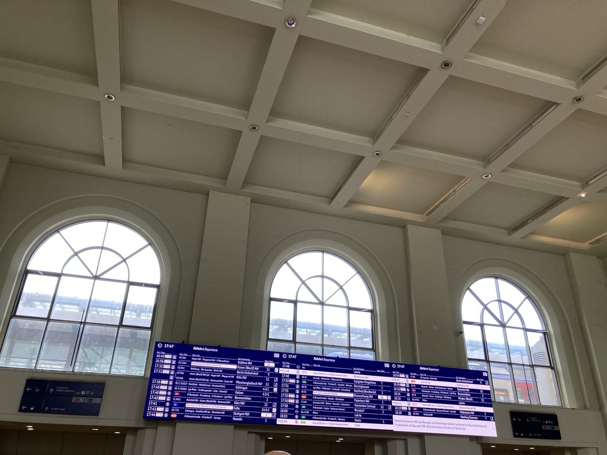 Another completely “normal” day in Germany! #DB