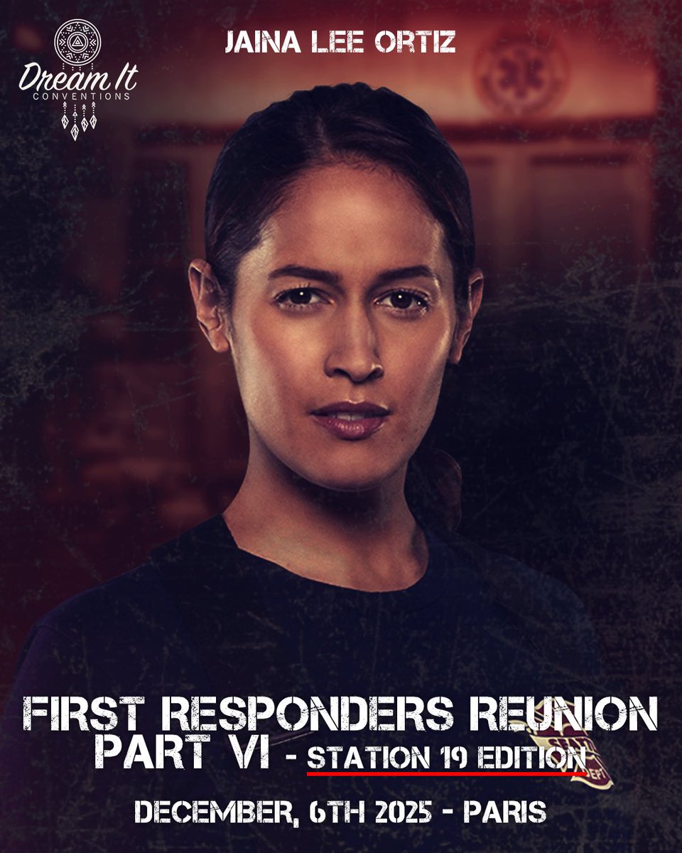 📣 Nouveaux / New guests

👤 Jaina Lee Ortiz &amp; Jay Hayden
📌 Paris • #FRR6

📺 #Station19
👉 rostercon.com/fr/evenement-c…