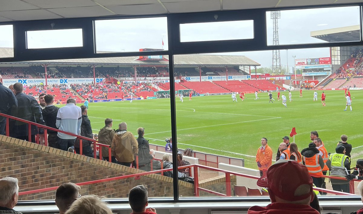 Tom Wood (@tomwood_mmmmm) on Twitter photo Love the fact that <a href="/BarnsleyFC/">Barnsley FC</a> has listened to fans and implemented safe standing, but….
Any other clubs put it so it encourages fans to stand in front of and impede the view of accessible seats?
Ya know, where a good % of whom can’t stand
Or is this just a BarnsleyFC thing Love the fact that <a href="/BarnsleyFC/">Barnsley FC</a> has listened to fans and implemented safe standing, but….
Any other clubs put it so it encourages fans to stand in front of and impede the view of accessible seats?
Ya know, where a good % of whom can’t stand
Or is this just a BarnsleyFC thing