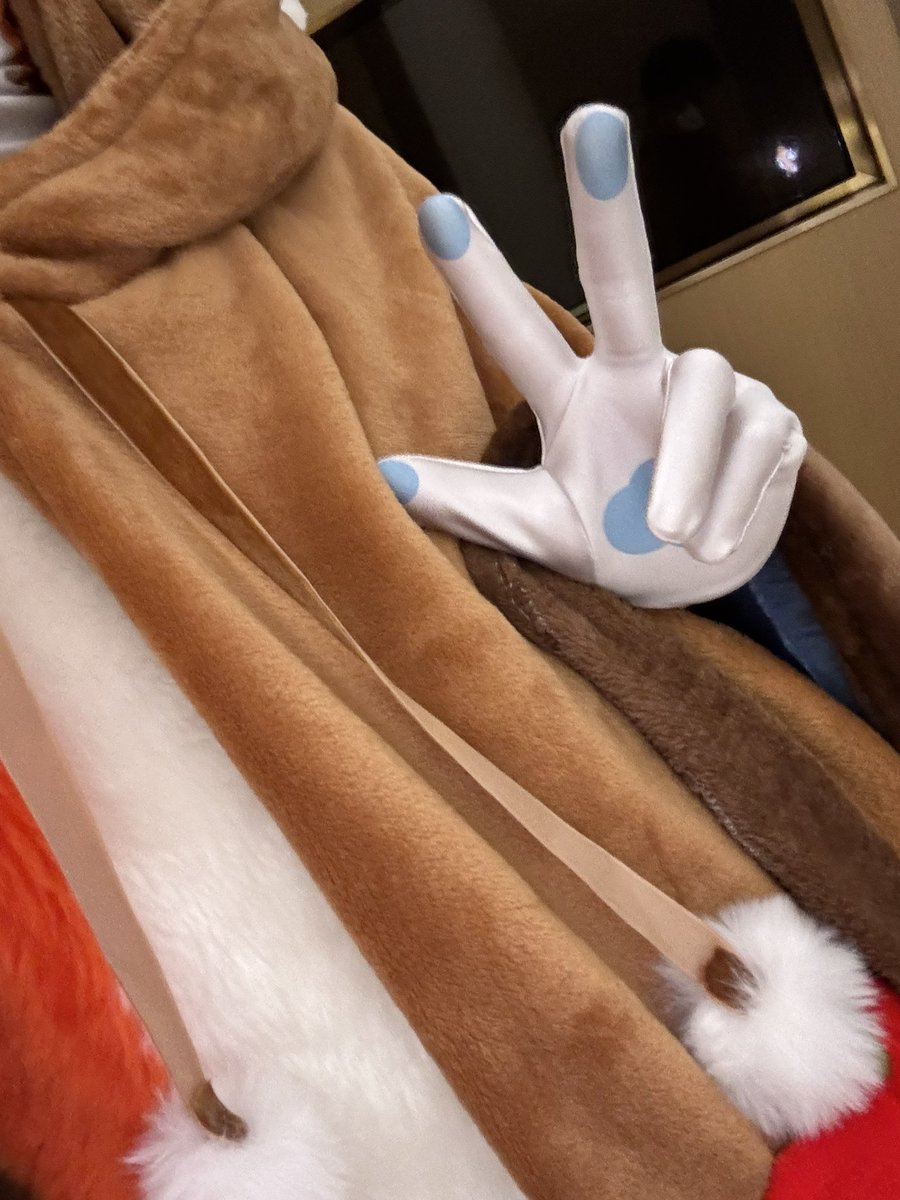 下毛了快快和我一起play games！
#FursuitEveryday