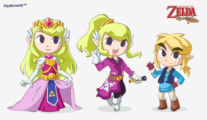tinkering with some ideas for a zelda spirit tracks/phantom hourglass sequel #loz 