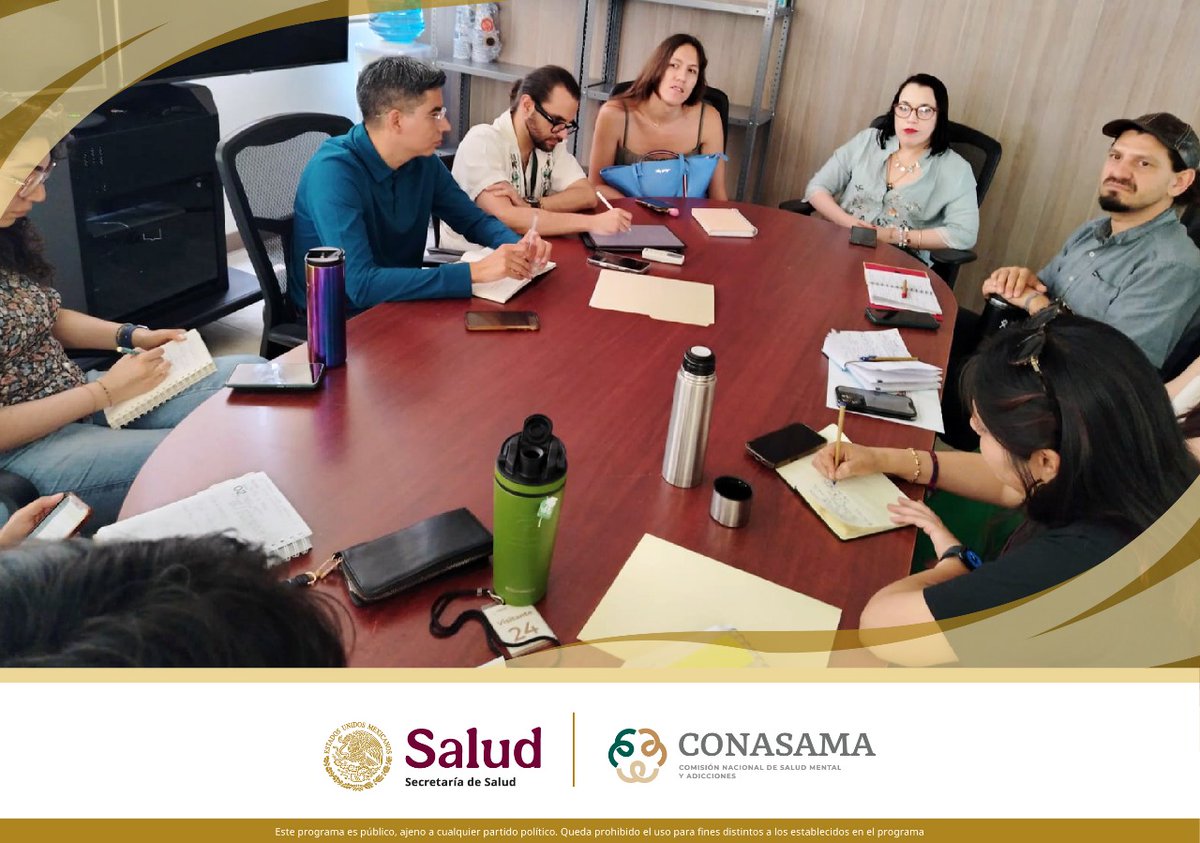 La #CONASAMA como autoridad rectora a nivel nacional sobre temas de salud mental y prevención de adicciones, está comprometida con el bienestar integral de todas y todos los mexicanos, por ello, el día de ayer nos reunimos con el equipo de <a href="/lleca_org/">LLECA - Escuchando la Calle</a>  y <a href="/iapa_cdmx/">IAPA CDMX</a>, con la