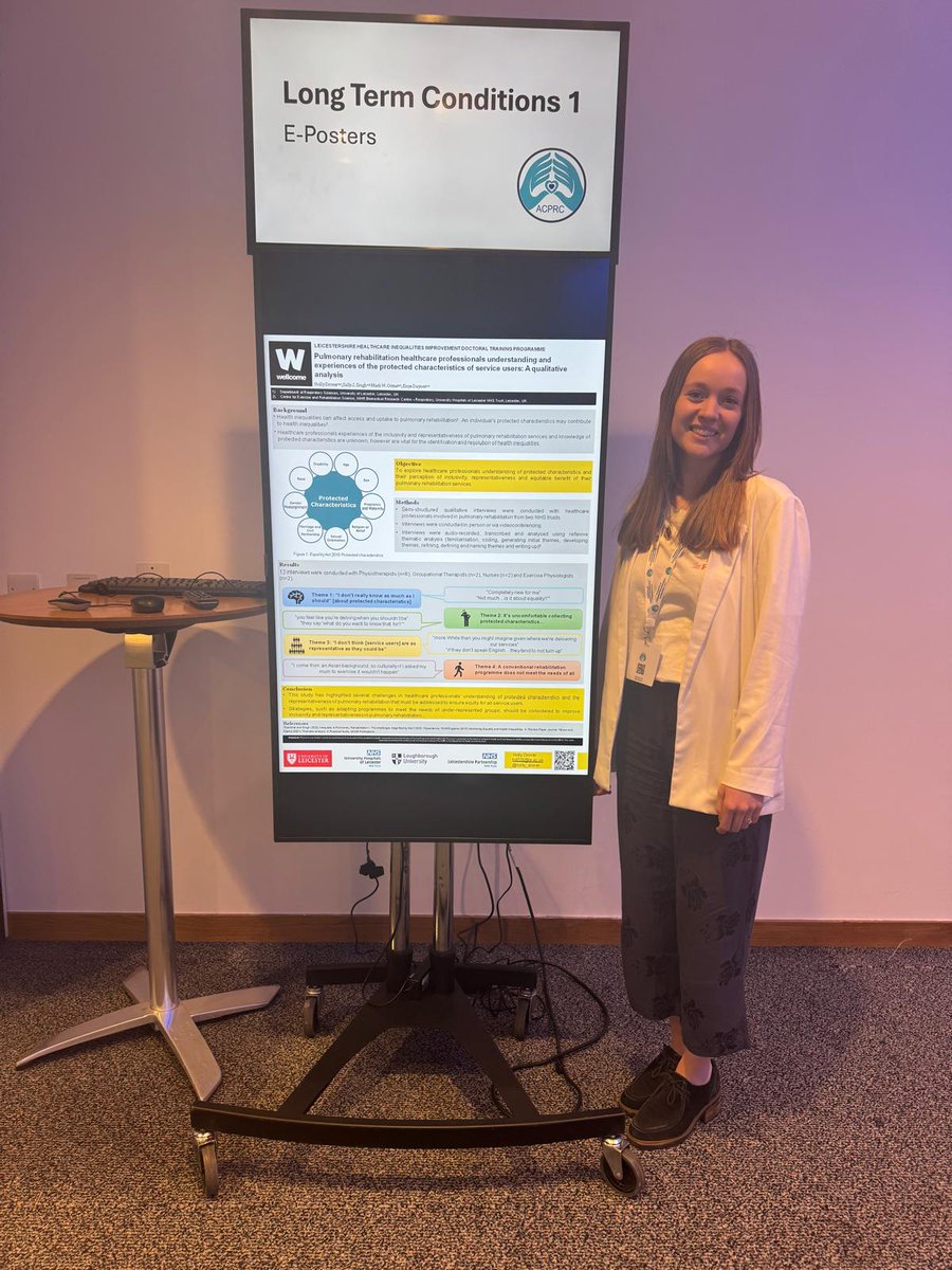 CERS Research (@cersresearch) on Twitter photo <a href="/holly_drover/">Holly Drover</a> presented her PhD work on exploring breathlessness experiences across ethnicities and pulmonary rehabilitation HCPs understanding and experiences of the protected characteristics of service users #ACPRC25 <a href="/holly_drover/">Holly Drover</a> presented her PhD work on exploring breathlessness experiences across ethnicities and pulmonary rehabilitation HCPs understanding and experiences of the protected characteristics of service users #ACPRC25