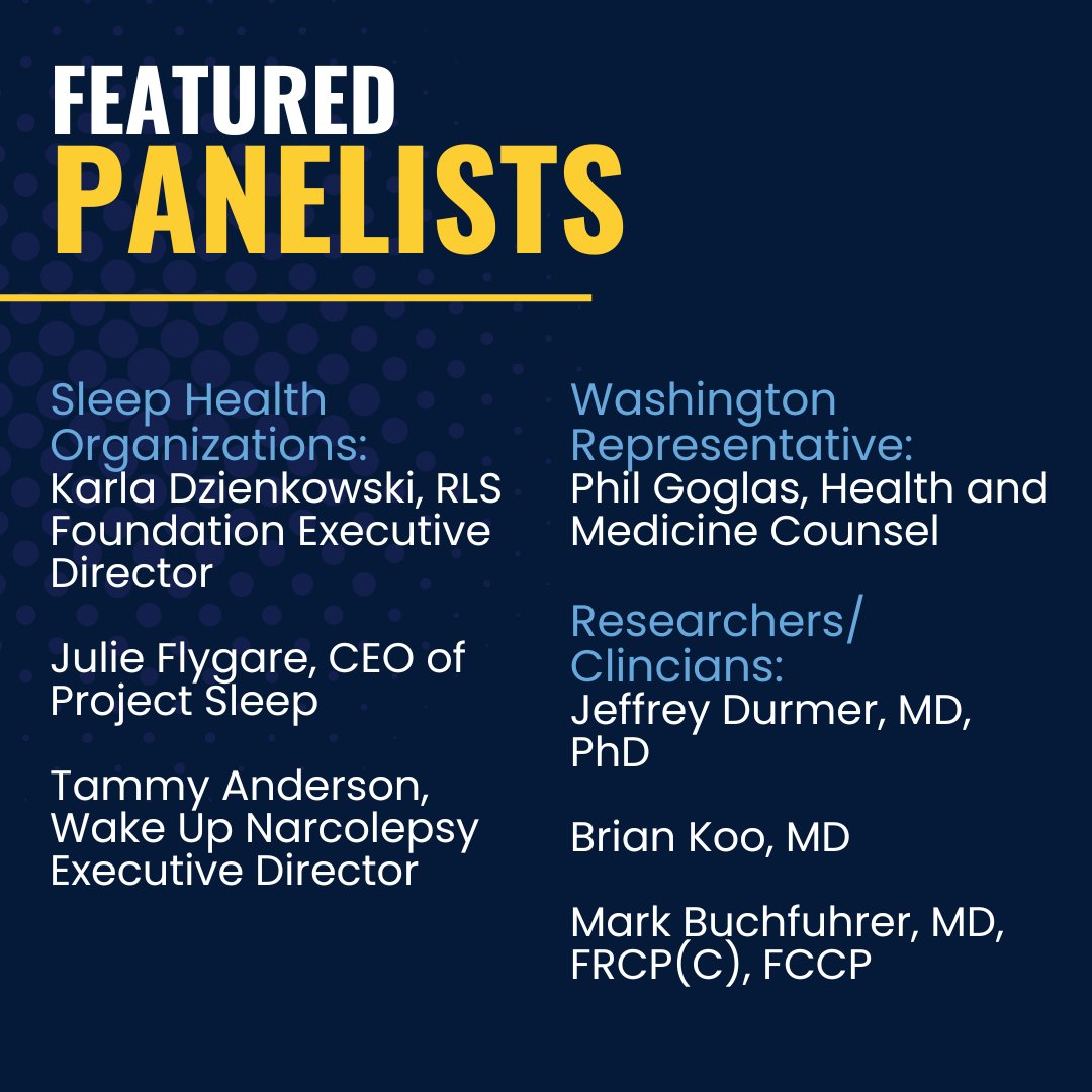 Join our Virtual Town Hall on Friday, May 2! We will join members of the sleep community to examine the evolving landscape of US healthcare. This is your opportunity to raise questions related how public policy impacts the sleep community. Register now: rls.org/attend-events