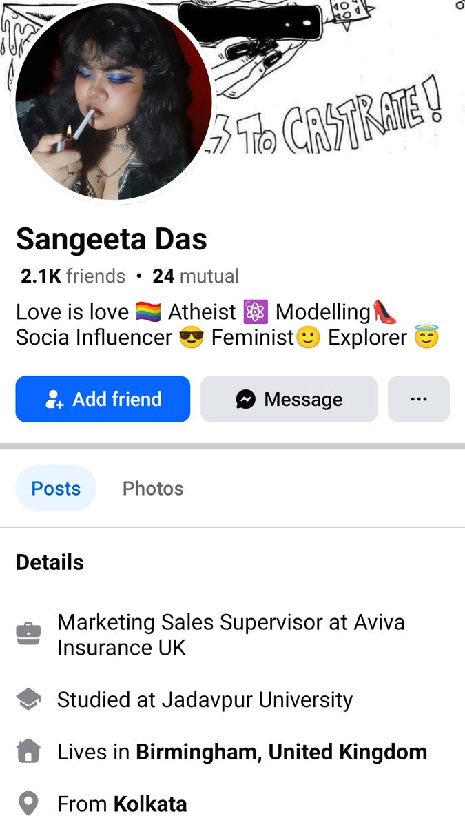 HPhobiaWatch's tweet image. Mentally ill to ye khud lag rahi hai