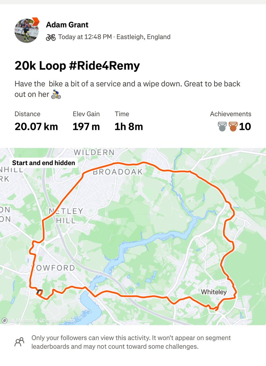 Spin out on the Giant Defy. Been a long time, great to get out #Ride4Remy #giantdefy