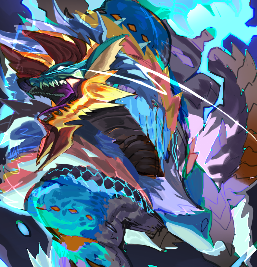 KAINONAUT's tweet photo. Monster hunter brainrot https://t.co/da03uweDMd