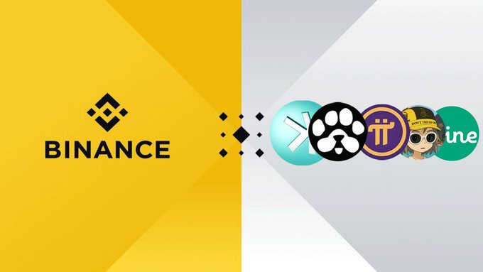 Like and Retweet if you want Binance #Binance  to List  $KAS $PAWS $PI $GHIBLI and $VINE
