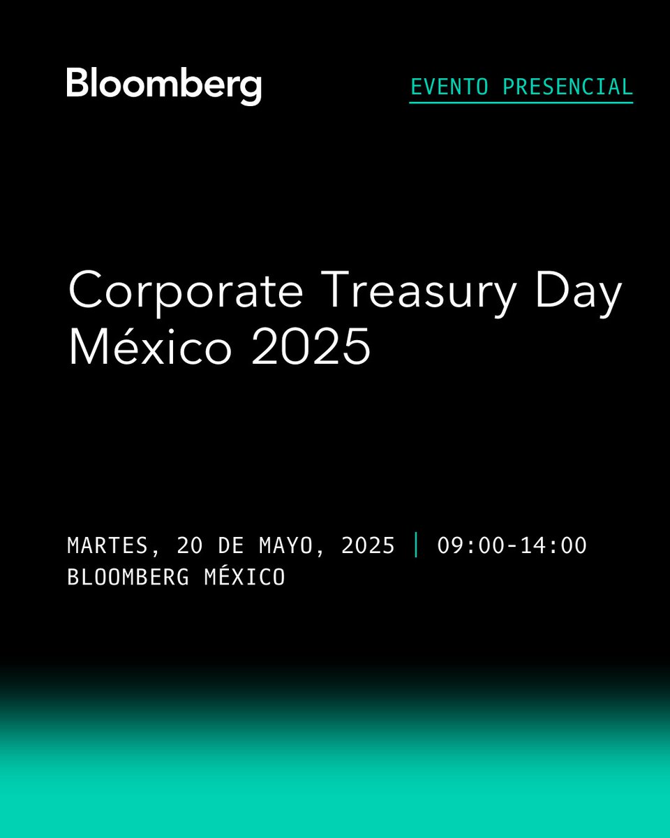 FelippeVelloso's tweet image. La gestión financiera eficiente es más crítica que nunca.
Entre volatilidad cambiaria, nuevas políticas comerciales y presión regulatoria, dominar la tecnología es clave.
Inscríbase: bloom.bg/431CCsB
#Tesorería #BloombergTerminal #Riesgo