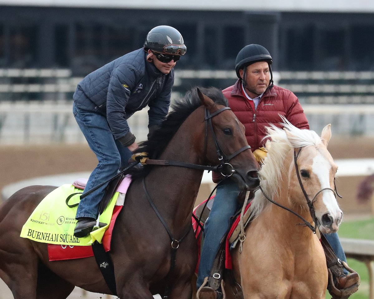 Churchill Downs PR (@derbymedia) on Twitter photo * Burnham Square topped five <a href="/KentuckyDerby/">Kentucky Derby</a> hopefuls with timed workouts Saturday <a href="/ChurchillDowns/">Churchill Downs</a>.
* Tappan Street will not participate. He exited his five-furlong work in :59.60 with a right foreleg injury. Render Judgment in.
More in Saturday update:
kentuckyderby.com/horses/news/ke… * Burnham Square topped five <a href="/KentuckyDerby/">Kentucky Derby</a> hopefuls with timed workouts Saturday <a href="/ChurchillDowns/">Churchill Downs</a>.
* Tappan Street will not participate. He exited his five-furlong work in :59.60 with a right foreleg injury. Render Judgment in.
More in Saturday update:
kentuckyderby.com/horses/news/ke…