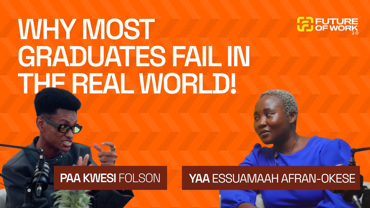 Africa Discourse Channel (@dchannelafrica) on Twitter photo A degree won’t save you in the real world. Skills. Adaptability. Grit.
That’s what employers care about. That’s what gets you in the room and keeps you there. We talk about it in this episode. No filters. <a href="/betechconnected/">betechconnected</a>
youtu.be/x1TaNp0T68w?si…
#FutureOfWork #RealTalk #Career A degree won’t save you in the real world. Skills. Adaptability. Grit.
That’s what employers care about. That’s what gets you in the room and keeps you there. We talk about it in this episode. No filters. <a href="/betechconnected/">betechconnected</a>
youtu.be/x1TaNp0T68w?si…
#FutureOfWork #RealTalk #Career