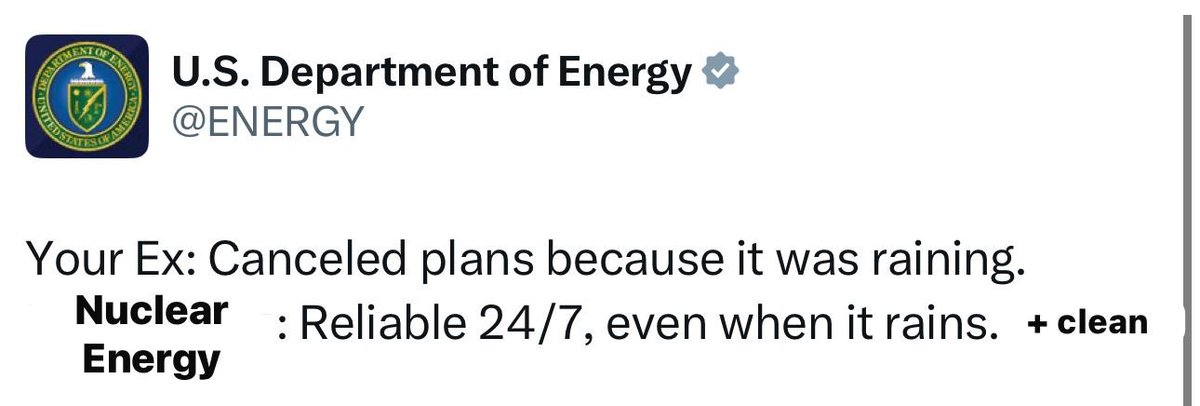 There, <a href="/ENERGY/">U.S. Department of Energy</a>  😊 Fixed it.