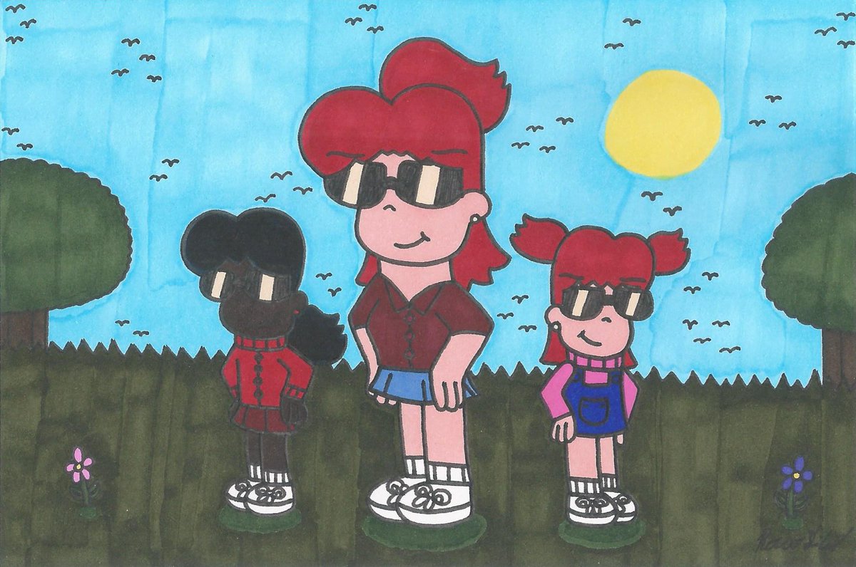 SecretBeautyArt's tweet photo. "Too Cool for the Outdoors!"
You can check out the many adventures of Emily, Lucy, and Penny in my debut paperback comic book:
"Emily! (and Jerry & Lucy): Emily's Family Fun Tales"
#EmilyandJerryandLucy #Comics #ComicBook #ArtsofLife https://t.co/d5pQ5XXhgC