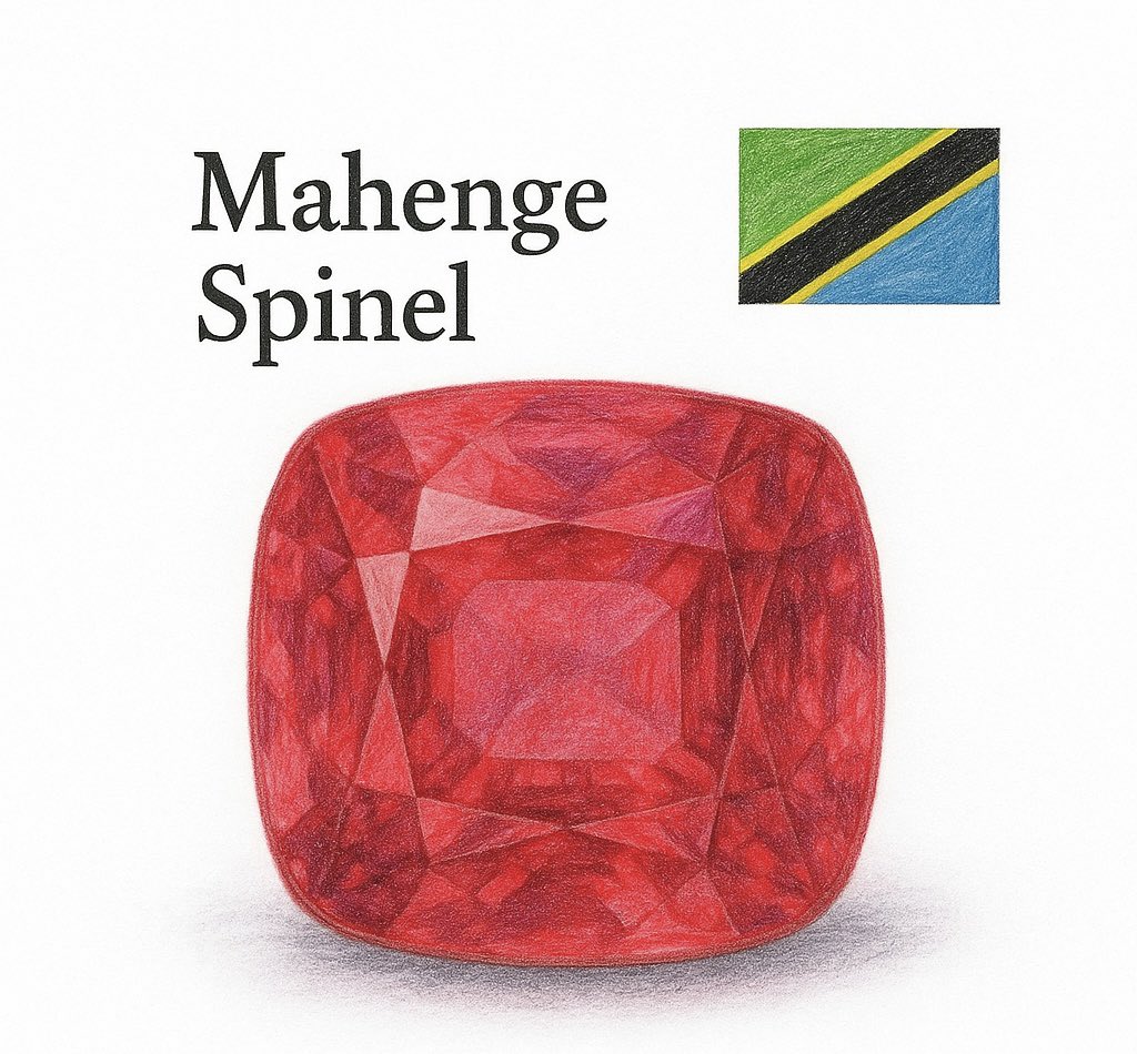 thumbsup_Inc's tweet photo. Tanzania, famous for Tanzanite, also revealed another treasure Mahenge Spinel. Discovered in 2007, its neon pink-to-red glow amazed the world, shining like it’s lit from within. Today, Mahenge Spinel ranks among the rarest and most valuable gems, a true Tanzanian pride. https://t.co/rAJUPuHktm