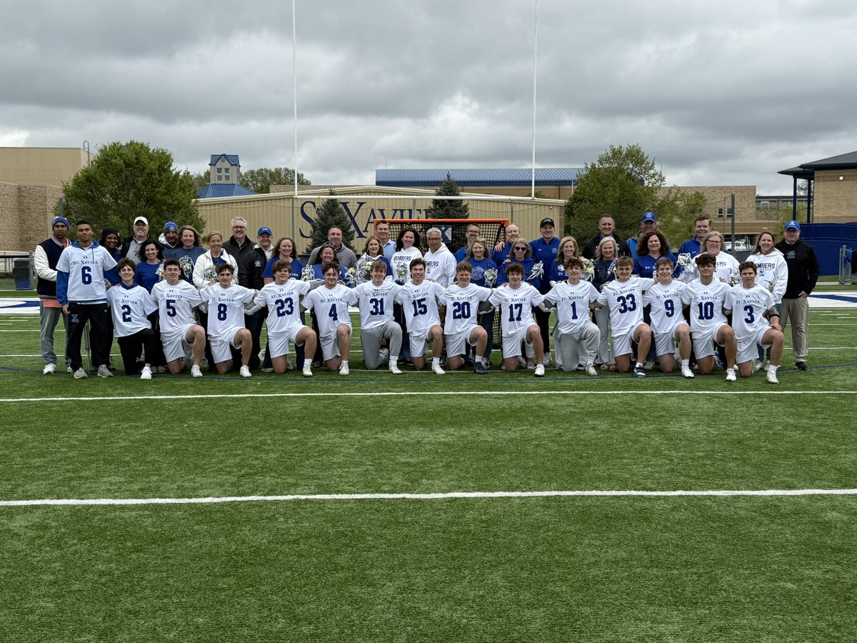 Happy Senior Day to our 15 amazing men of the class of 2025 and their families! Thank you for everything you all have sacrificed and given to our program over your career here at St X!!

#GoBombers | #SeniorNight