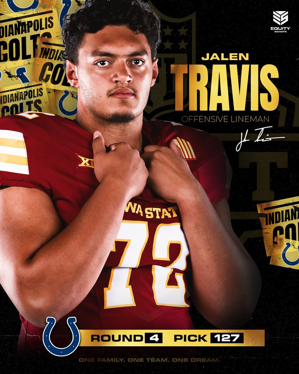 Equity Sports (@equitysports) on Twitter photo Welcome to the league, <a href="/TravisWJalen/">Jalen Travis</a> ‼️ Your newest member of the <a href="/Colts/">Indianapolis Colts</a> 💪 #fortheshoe Welcome to the league, <a href="/TravisWJalen/">Jalen Travis</a> ‼️ Your newest member of the <a href="/Colts/">Indianapolis Colts</a> 💪 #fortheshoe