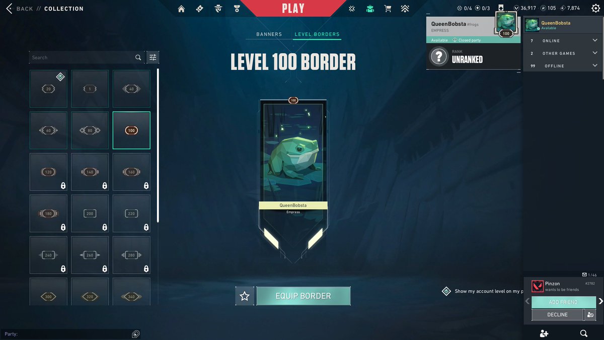 Finally reached one of my personal objectives; Level 100.