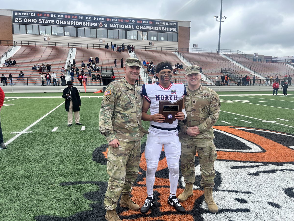 Tony Bogan (@tboges2010) on Twitter photo Final from Game #1 of the North/South Classic:
South 24, North 6
Game MVPs:
North Offense: <a href="/gmansel11/">Gabriel Mansel</a> (Copley)
South Offense: Justice Burham (Anderson)
North Defense: <a href="/Tonio3_/">ANTONIO MARTIN</a> (Green)
South Defense: <a href="/MasonKeely3/">Mason Keely</a> (Centerville) Final from Game #1 of the North/South Classic:
South 24, North 6
Game MVPs:
North Offense: <a href="/gmansel11/">Gabriel Mansel</a> (Copley)
South Offense: Justice Burham (Anderson)
North Defense: <a href="/Tonio3_/">ANTONIO MARTIN</a> (Green)
South Defense: <a href="/MasonKeely3/">Mason Keely</a> (Centerville)