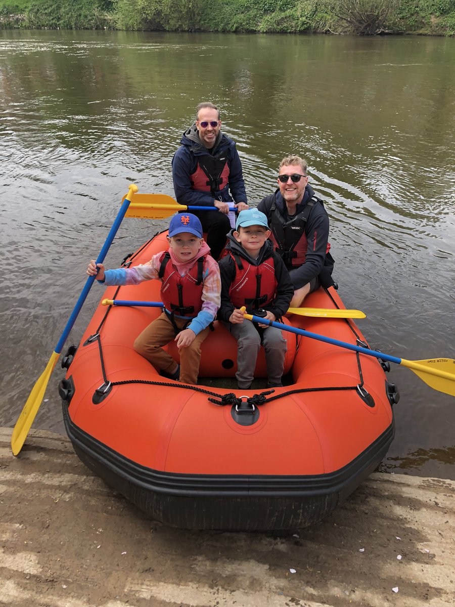Great to see so many people eager to get back onto the river!  Looking forward to a great season ahead #bridgnorth #ironbridgegorge #familyfun #greatdaysout #RiverSevern #rafting #canoeing #kayaking