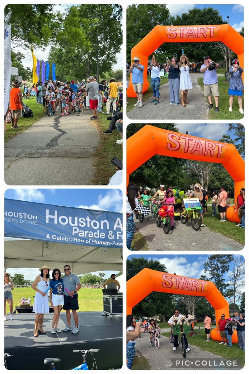 Carol Alvarado (@carolfortexas) on Twitter photo The 4th annual Art Bike Parade lit up #SD6 this morning!
Thank you to everyone who came out to Fonde Park to showcase their creativity.
Special thanks to <a href="/HPARD/">HPARD</a>, <a href="/houparksboard/">Houston Parks Board</a>, <a href="/OrangeShow/">The Orange Show</a>, the Brown Foundation & Fonde Civic Club for bringing this event to life. Great to join The 4th annual Art Bike Parade lit up #SD6 this morning!
Thank you to everyone who came out to Fonde Park to showcase their creativity.
Special thanks to <a href="/HPARD/">HPARD</a>, <a href="/houparksboard/">Houston Parks Board</a>, <a href="/OrangeShow/">The Orange Show</a>, the Brown Foundation & Fonde Civic Club for bringing this event to life. Great to join