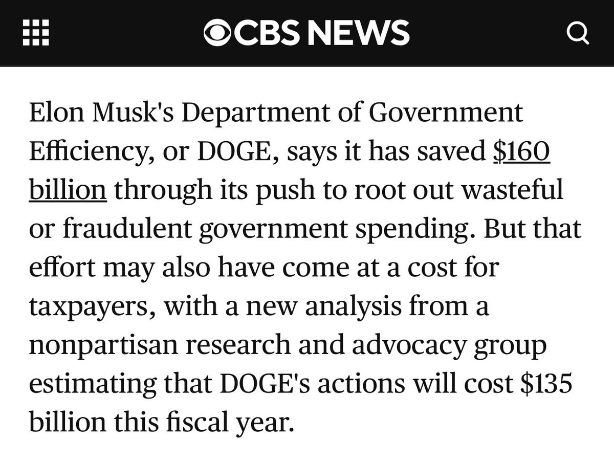 It’s very possible that when it’s all said and done, DOGE ended up adding to the federal deficit.
