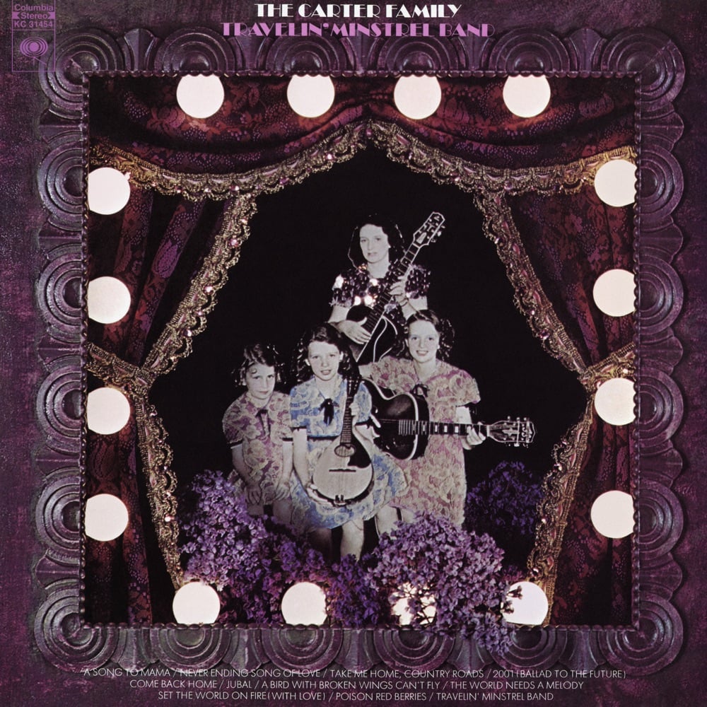 Happy 53rd Anniversary to 'Travelin' Minstrel Band' released on April 26, 1972. This album features the Carter Family at their finest.