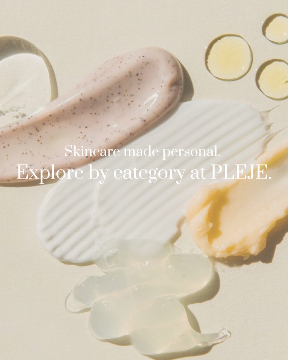 plejeskincare's tweet photo. Skincare made personal. Because no one knows your skin like you do.
It’s not about following trends- it’s about finding what works best for you.
Your Skin, Your Routine, Your Rules, Your Glow.💕
#SelfLove #PersonalSkincare #RealSkincare #PersonalGlow 💗 https://t.co/66YgT1PxFO