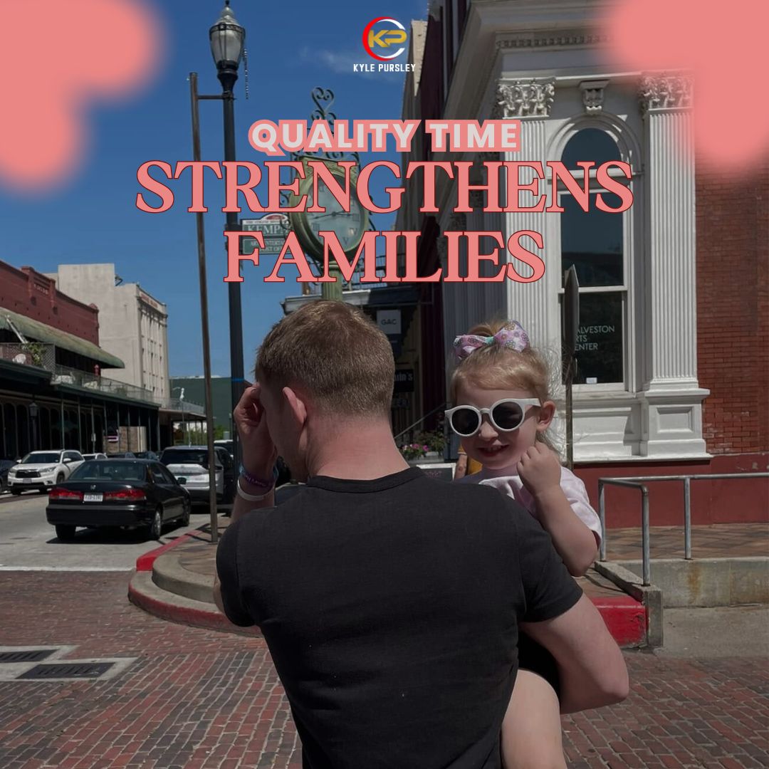 kylepursley1's tweet photo. Quality Time Strengthens Families

🔥 It’s not about the quantity of time—it’s about the quality.
✅ Be present. No phones, just moments.
✅ Prioritize connection. Even small moments add up.
✅ Make time, don’t find time.

💡 What’s your go-to family bonding activity? https://t.co/73k3D7Lkap