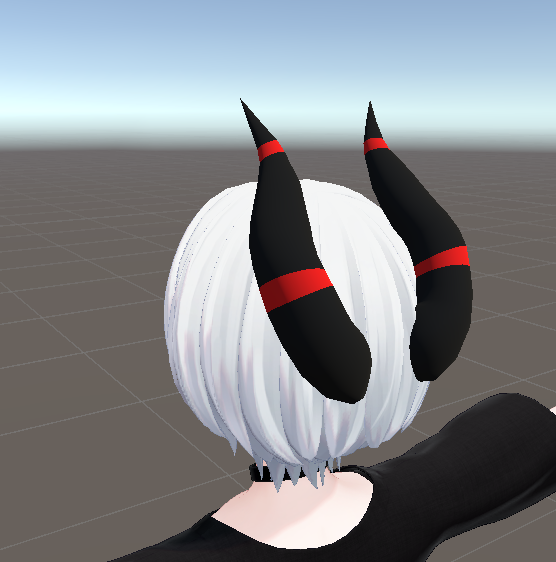 Toxg729's tweet photo. Blenderでカヨコの角を作ってみた！
いい感じかも～ https://t.co/ZK1TNymowC