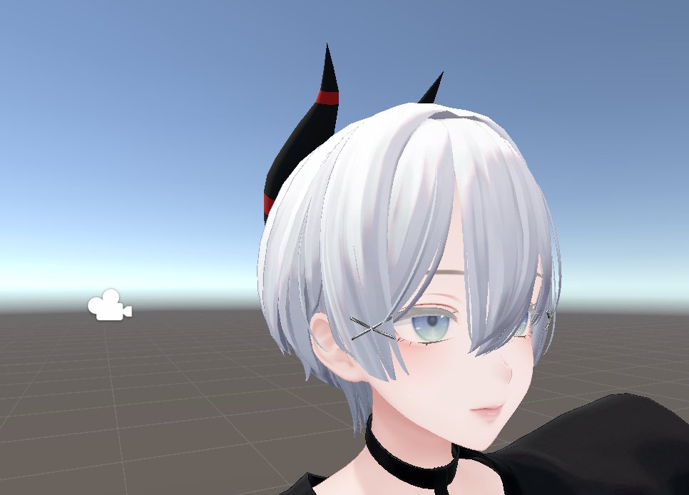 Toxg729's tweet photo. Blenderでカヨコの角を作ってみた！
いい感じかも～ https://t.co/ZK1TNymowC