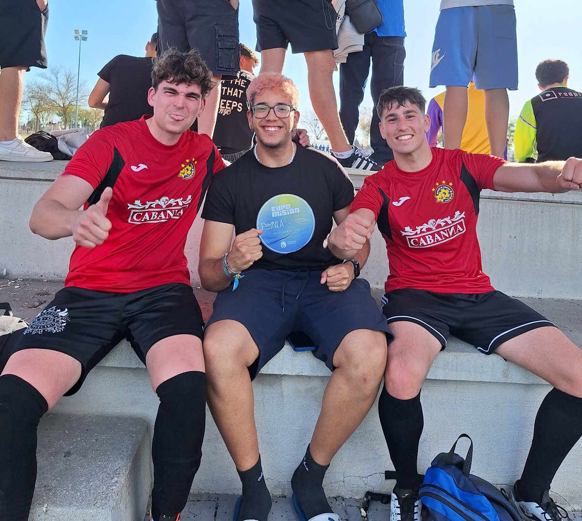 MaccabiDe's tweet photo. Victoria de los nuestros en un partido en el que fuimos de menos a más (6-2)

@Alvarosg17_ ⚽️⚽️
@Duque_Alvaro_99 ⚽️
@oscaar__19 ⚽️
Miky ⚽️
Zapata ⚽️

#DaleMaccabi♥️🖤 https://t.co/R3tzYRCkoq