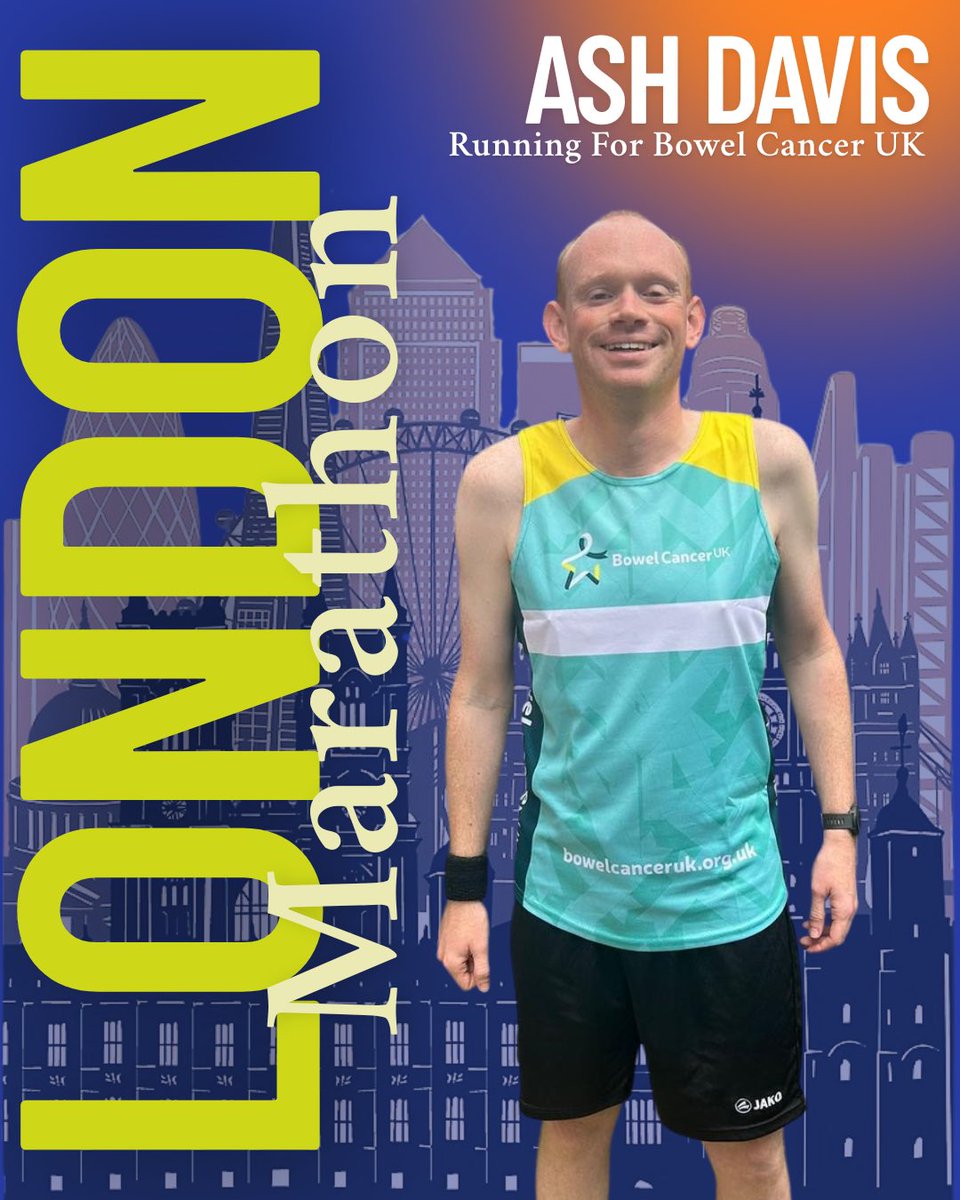 We would like to wish our very own <a href="/radstockash/">Ashley Davis</a> all the best in running the London Marathon tomorrow! 

Ash is running for <a href="/bowelcanceruk/">Bowel Cancer UK</a>, a charity close to his heart ❤️ 

The link to Ash’s just giving page is below, please donate if you can!

justgiving.com/page/ashleydlo…
