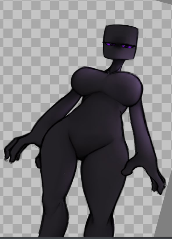 KiGaPhill's tweet photo. Enderman https://t.co/y4c5cSHxPz