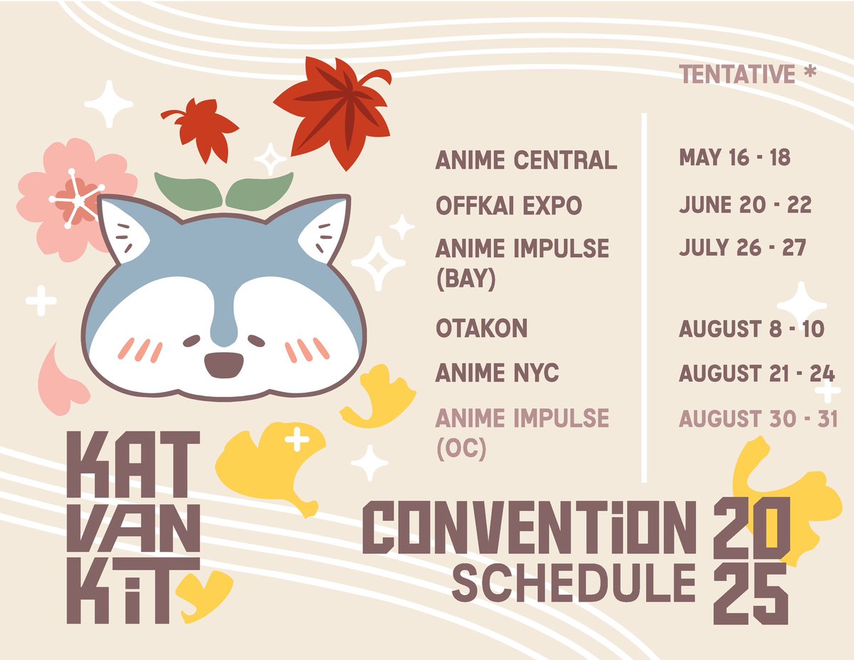 KatVanKit's tweet image. Updated Schedule until August✨
(Please give me energy for August 🙂↕️🙏)