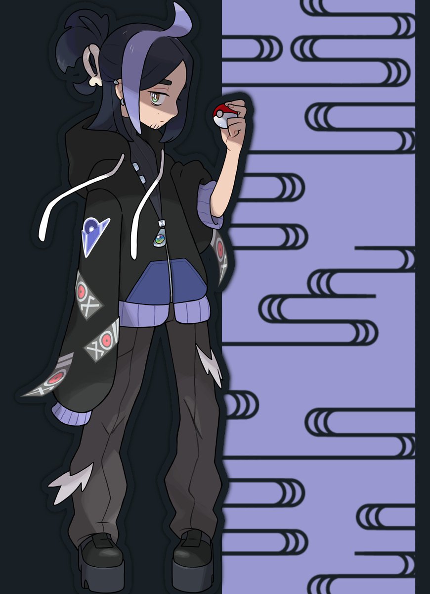 queuloriior's tweet photo. meet tibo! the ghost-type gym leader from glysteria city, south kalos!🪻

he likes to bring the spookiness when battling and challengers that manage to surpass it often win his admiration.

     – “The mysterious boy with friends from the other world!” https://t.co/iFGjiTWEef