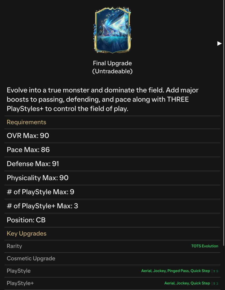 These sort of evos annoy me

All they do is basically create the same card for everyone, the tight requirements make variety dead