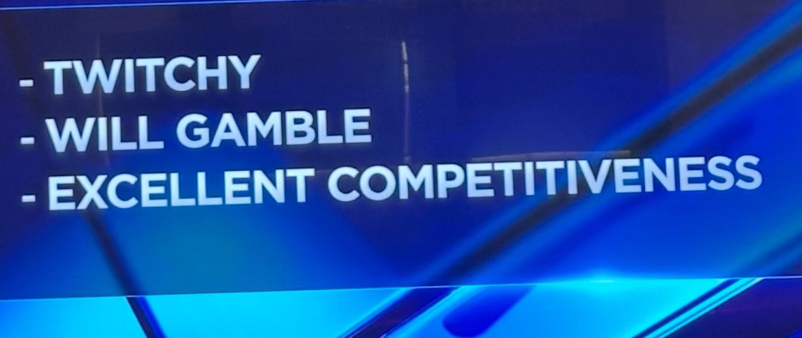 My scouting report at the casino