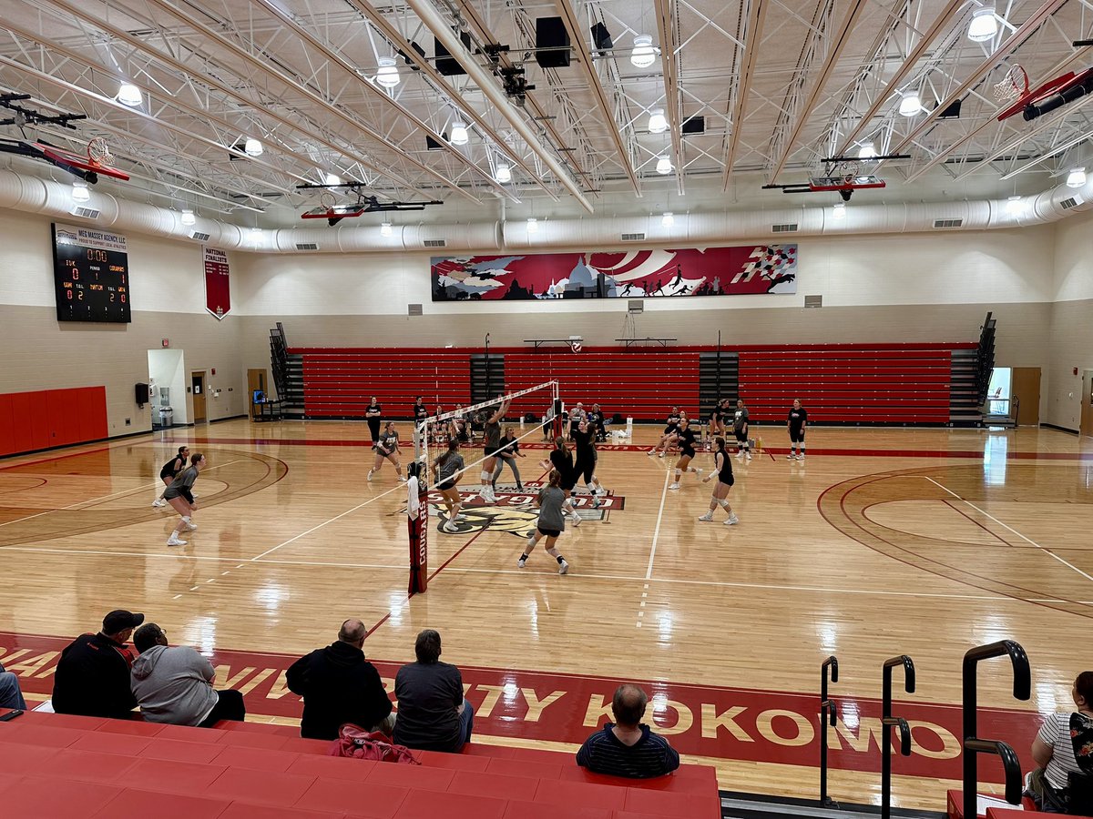 Made the trip to <a href="/IUKokomo/">IU Kokomo</a> to catch the annual <a href="/IUKVB/">IU Kokomo Volleyball</a> alumni game. This wasn’t your typical alumni match as head coach Heather Hayes mixed current players with alumni on each team. The result was a competitive match with strong play from both sides.