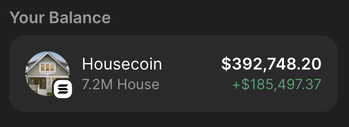Fcking made $400,000 dollars from $HOUSE!

I will change someone's life sending 150 $SOL (~$34,000) 🫰

Just like, retweet and comment 'done'.
Random winner in 24hrs.