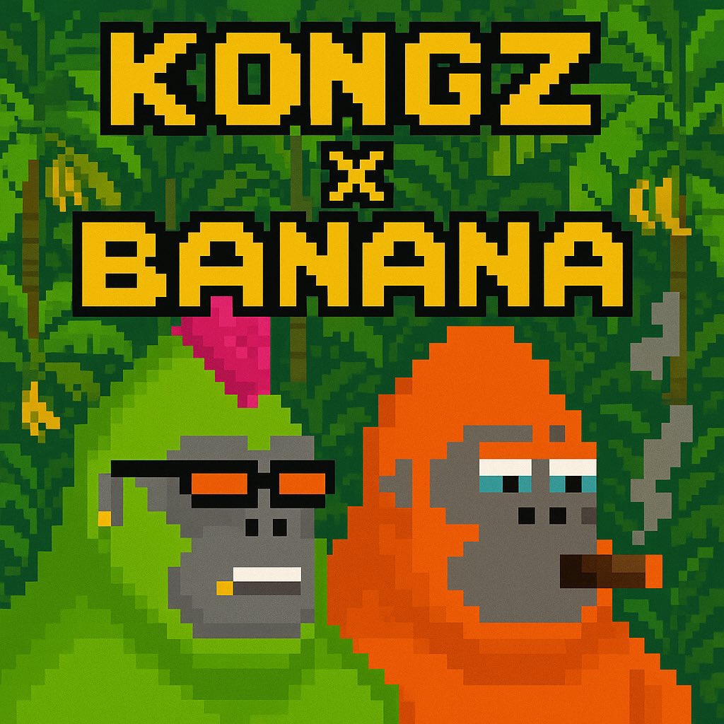 Banana - $BANANA (@bananaxrpl) on Twitter photo 🦍 KONGZ x $BANANA 🍌
We are working with <a href="/KongzXRPL/">Kongz on XRPL 🦍👑</a> to giveaway 2 EPIC Kongz NFTs. Each winner will also be airdropped $BANANA tokens.
It's easy:
Follow <a href="/KongzXRPL/">Kongz on XRPL 🦍👑</a> & <a href="/bananaXRPL/">Banana - $BANANA</a>
🦍 Smash that Like + Repost
🦍 Tag 2 frens
🦍 Flex your Kongz NFT in the replies.
Go bananas! 🦍 KONGZ x $BANANA 🍌
We are working with <a href="/KongzXRPL/">Kongz on XRPL 🦍👑</a> to giveaway 2 EPIC Kongz NFTs. Each winner will also be airdropped $BANANA tokens.
It's easy:
Follow <a href="/KongzXRPL/">Kongz on XRPL 🦍👑</a> & <a href="/bananaXRPL/">Banana - $BANANA</a>
🦍 Smash that Like + Repost
🦍 Tag 2 frens
🦍 Flex your Kongz NFT in the replies.
Go bananas!