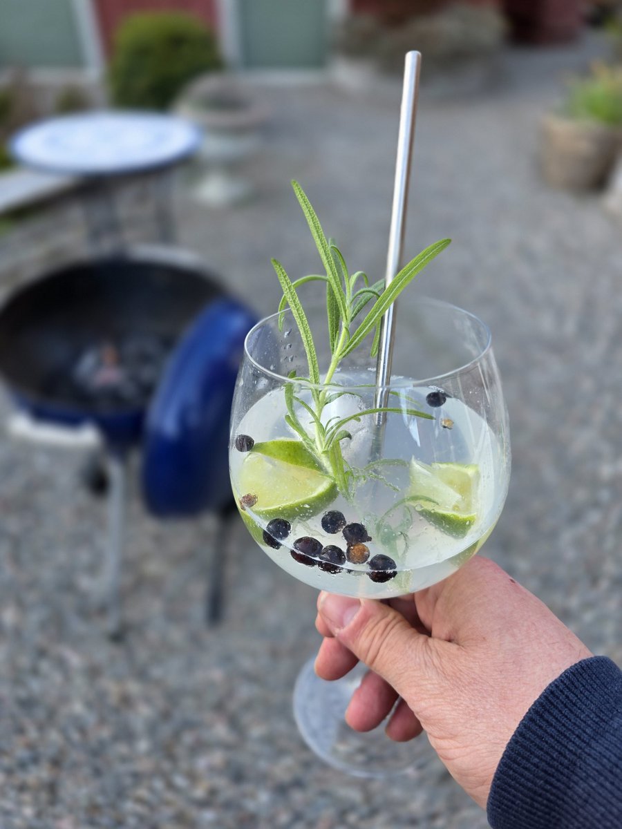 Kvällens GT blev baserad på Hernö Navy strength, bra tryck i den