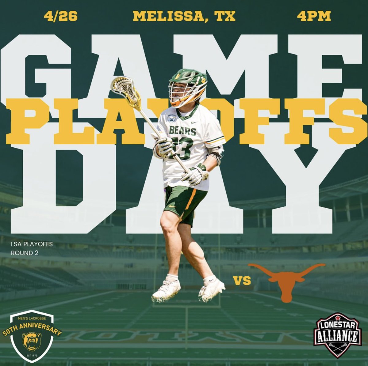 Baylor Men's Lacrosse tweet media