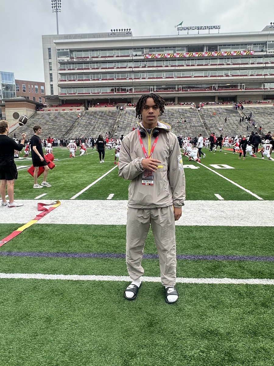MylesScrap's tweet photo. Thank you Maryland for having me at the spring game💯💯
AGTFG
IPMFIGF🙏🏿🐑🐧
Psalms 37:5 https://t.co/eS50TjlcUm
