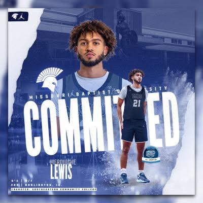Congrats to Burlingtons own Merquiche Lewis Jr. on Committing to Missouri Baptist University👏💥🔥
Well deserved Quiche!!!