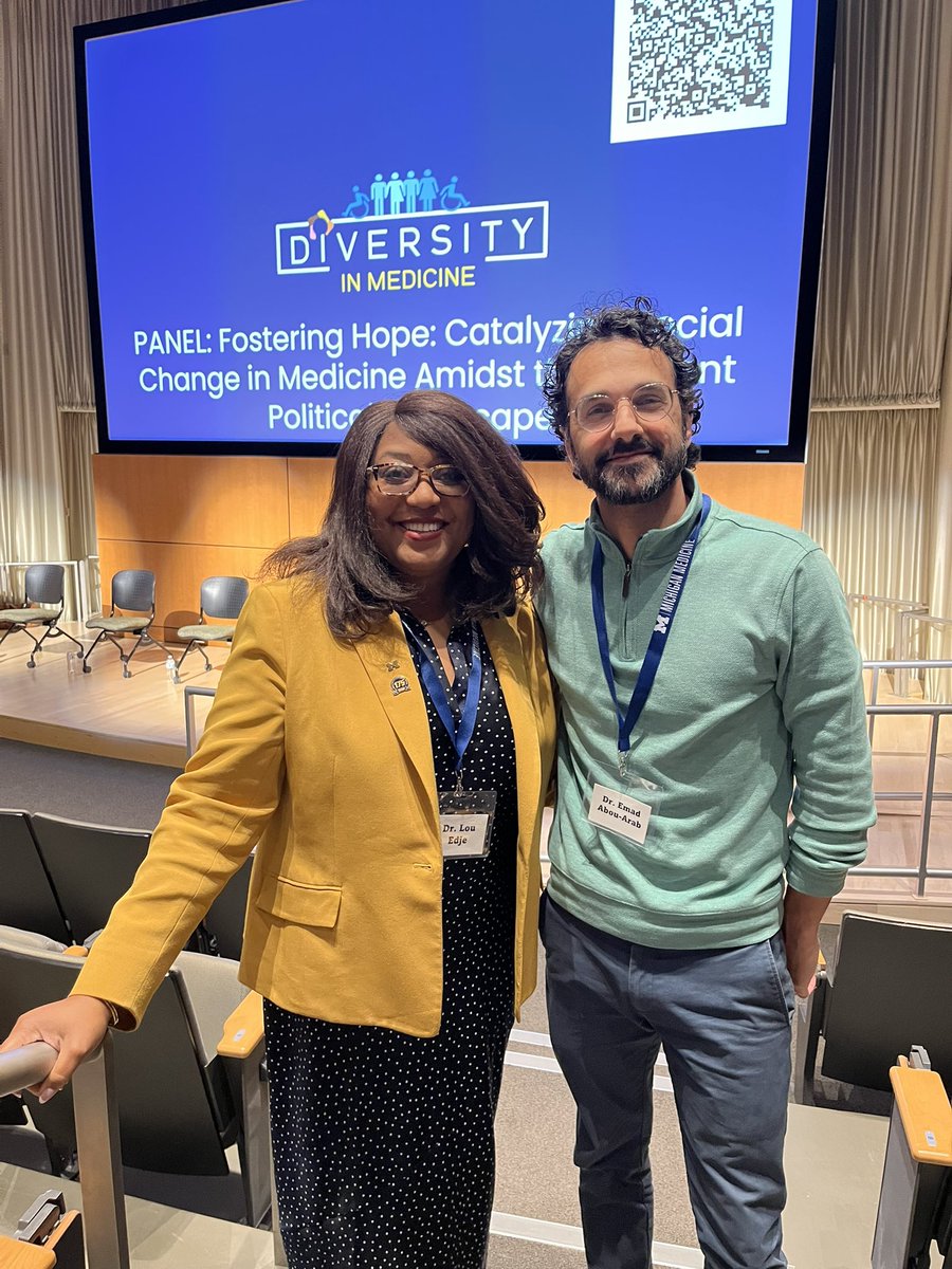 Diversity in Medicine Conference (@dimconference) on Twitter photo Getting ready for their Fostering Hope panel! Thank you for joining us his afternoon <a href="/ledje/">Lou Edje, MD, MHPE, FAAFP (she/her)</a> <a href="/umfamilymed/">U-M Family Medicine</a> <a href="/UMichMedSchool/">University of Michigan Medical School</a> Getting ready for their Fostering Hope panel! Thank you for joining us his afternoon <a href="/ledje/">Lou Edje, MD, MHPE, FAAFP (she/her)</a> <a href="/umfamilymed/">U-M Family Medicine</a> <a href="/UMichMedSchool/">University of Michigan Medical School</a>