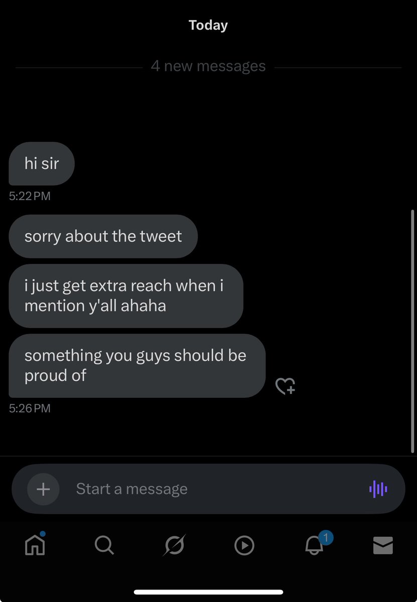&gt; Posts hate tweet

&gt; Apologies to me in DM

Crazy