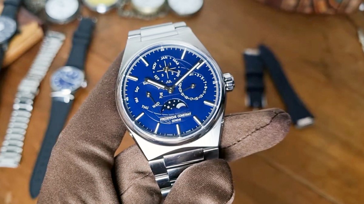 Une Montre a QUANTIÈME PERPÉTUEL en dessous de 10k € ? 🤪

(Frédérique Constant Highlife Manufacture Perpetual Calendar FC-775N4NH6B) 

youtu.be/XFSeEKLa-kM?si…